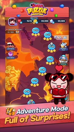 Pucca Puzzle Adventure screenshot 1