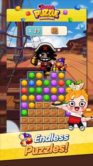 Pucca Puzzle Adventure screenshot 2