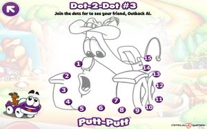 Putt-Putt's Fun House screenshot 1