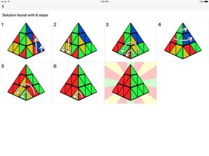 Pyraminx Solver screenshot 3