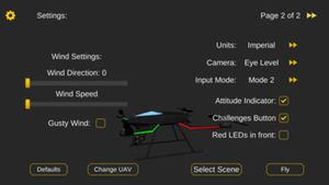 QuadcopterFx Simulator screenshot 2