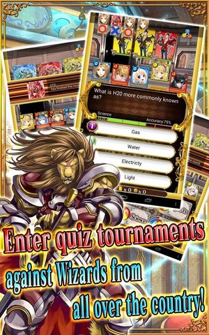 Quiz RPG: The World of Mystic Wiz screenshot 1