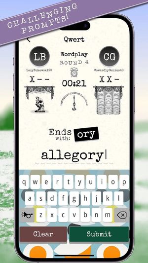 Qwert: A New Type of Word Game! screenshot 3