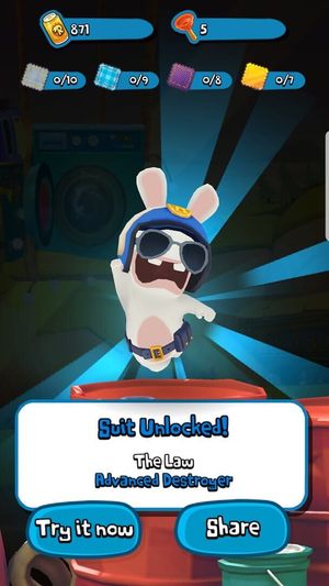 Rabbids Crazy Rush screenshot 2