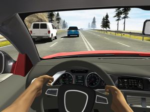 Racing in Car screenshot 3
