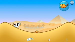 Racing Penguin: Slide and Fly! screenshot 1