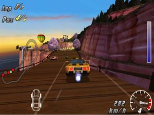 Raging Thunder II screenshot 1