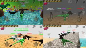 Raptor RPG: Dino Sim screenshot 3