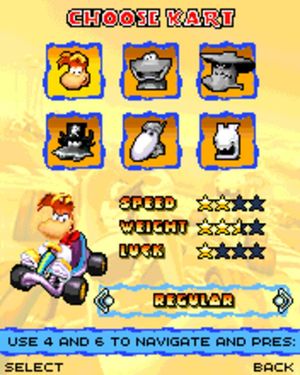 Rayman Kart screenshot 1