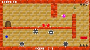 Red Ball vs Green King screenshot 2