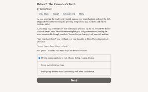 Relics 2: The Crusader's Tomb screenshot 1