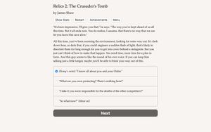 Relics 2: The Crusader's Tomb screenshot 3