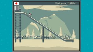 Retro Winter Sports 1986 screenshot 1