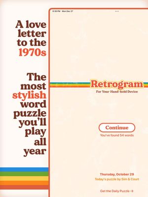 Retrogram screenshot 2