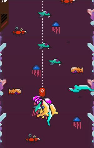 Ridiculous Fishing screenshot 1