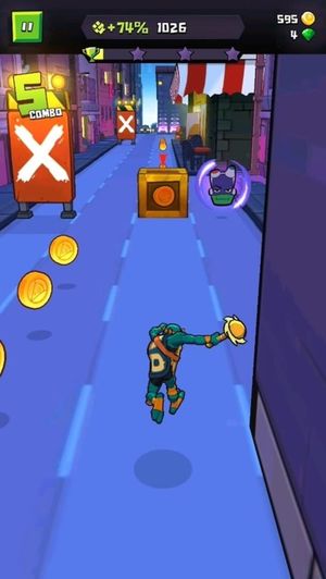 Rise of the Teenage Mutant Ninja Turtles: Ninja Run screenshot 2