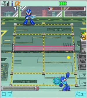 Rockman Tennis screenshot 1