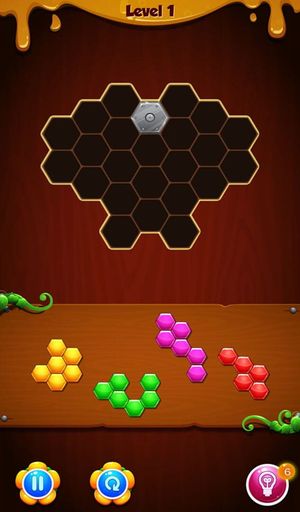 Roka Blocks Game - Fun & Hexagon Puzzle screenshot 2