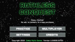 Ruthless Conquest screenshot 1