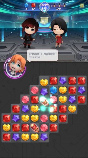 RWBY: Crystal Match screenshot 2