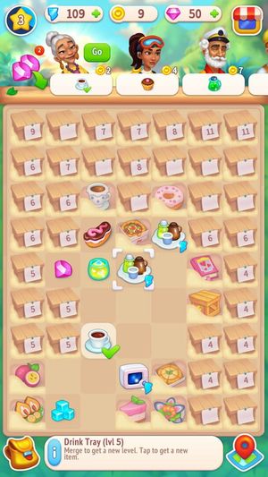 Secrets of Paradise: Merge screenshot 2