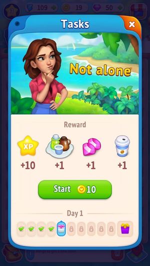 Secrets of Paradise: Merge screenshot 3