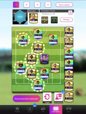 Sega Pocket Club Manager screenshot 3