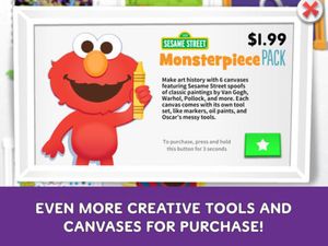 Sesame Street Art Maker screenshot 1