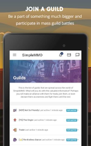 SimpleMMO screenshot 1