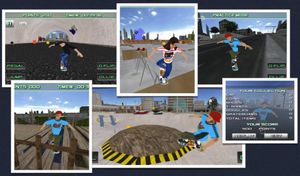 Skateboard 3D - Skater Die Hard Skate Boarding Game screenshot 3