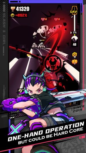 Slash & Girl: Endless Run screenshot 1
