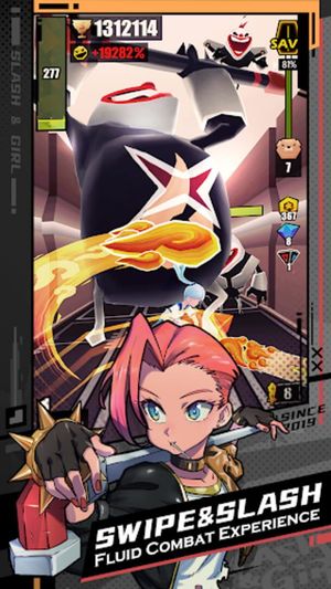 Slash & Girl: Endless Run screenshot 3