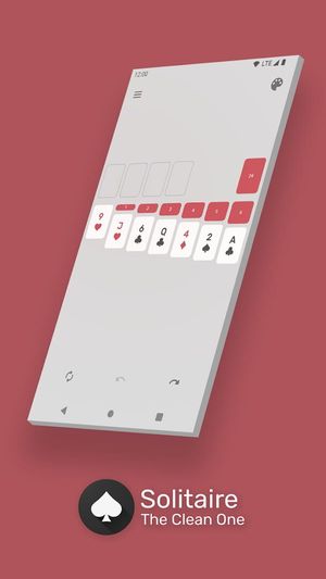 Solitaire: The Clean One screenshot 1