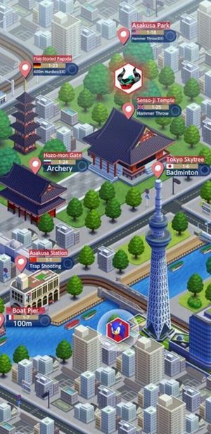 Sonic at the Olympic Games: Tokyo 2020 screenshot 1