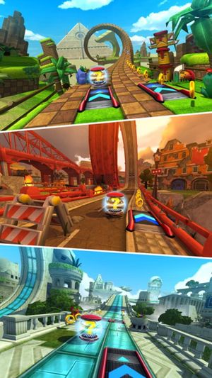 Sonic Forces: Speed Battle screenshot 1