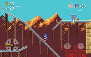 Sonic SMS Remake screenshot 1