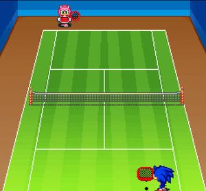 Sonic Tennis screenshot 1