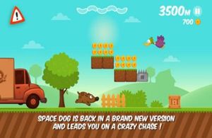 Space Dog Run screenshot 2