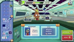 Space Papers: Planet's Border screenshot 1