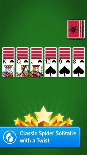 Spider Solitaire screenshot 1