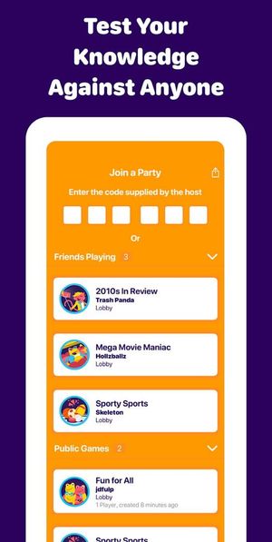 Sporcle Party screenshot 4