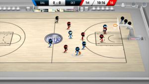 Stickman Basketball 2017 screenshot 1
