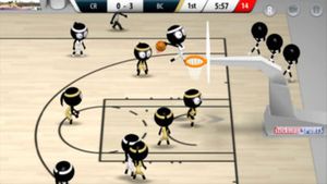 Stickman Basketball 2017 screenshot 4