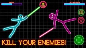 Stickman War Lightsaber Games screenshot 1