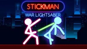 Stickman War Lightsaber Games screenshot 2