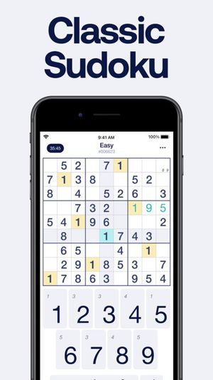 Sudoku screenshot 1