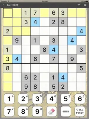Sudoku screenshot 1