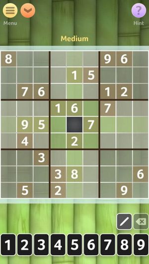 Sudoku screenshot 2