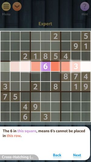 Sudoku screenshot 3