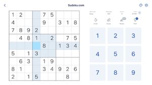 Sudoku.com screenshot 1